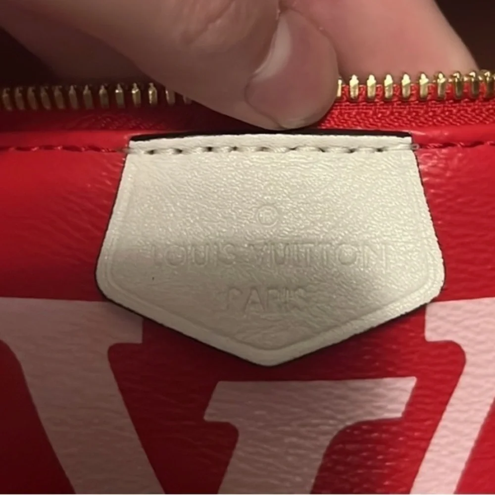 Louis Vuitton Giant Monogram Canvas Bum Bag, 2019 collection (rare!)